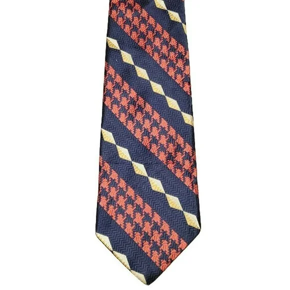 Christian Dior Men Neck Tie Polyester Multicolor - Picture 1 of 2